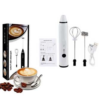 2 in 1 Electric Rechargeable Coffee Beater and Egg beater