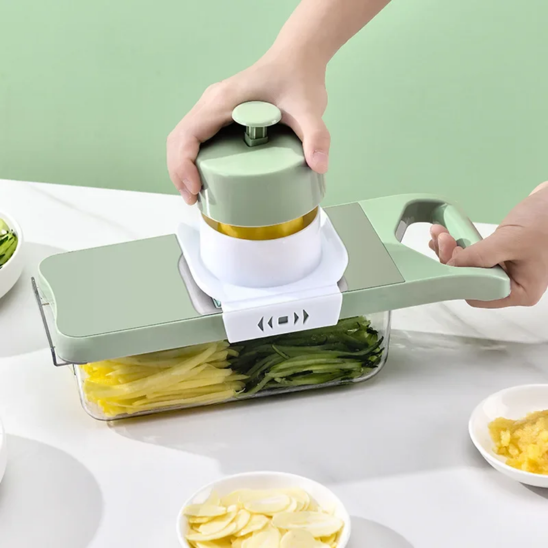 5-in-1 Stainless Steel Multifunctional Vegetable Slicer & Cutter