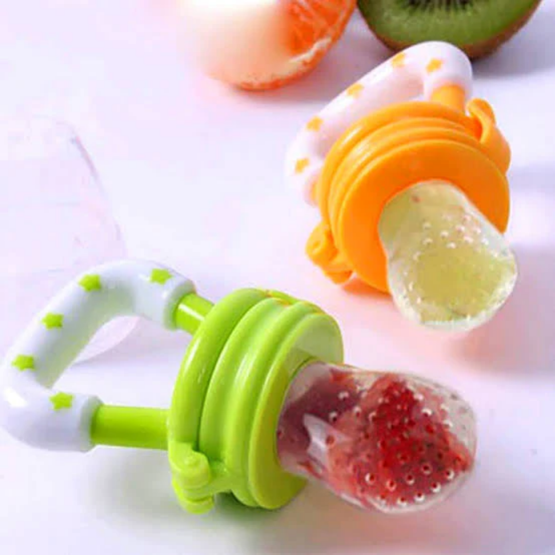 Baby Fruit Pacifier & Infant Food Feeder (Pack of 2)