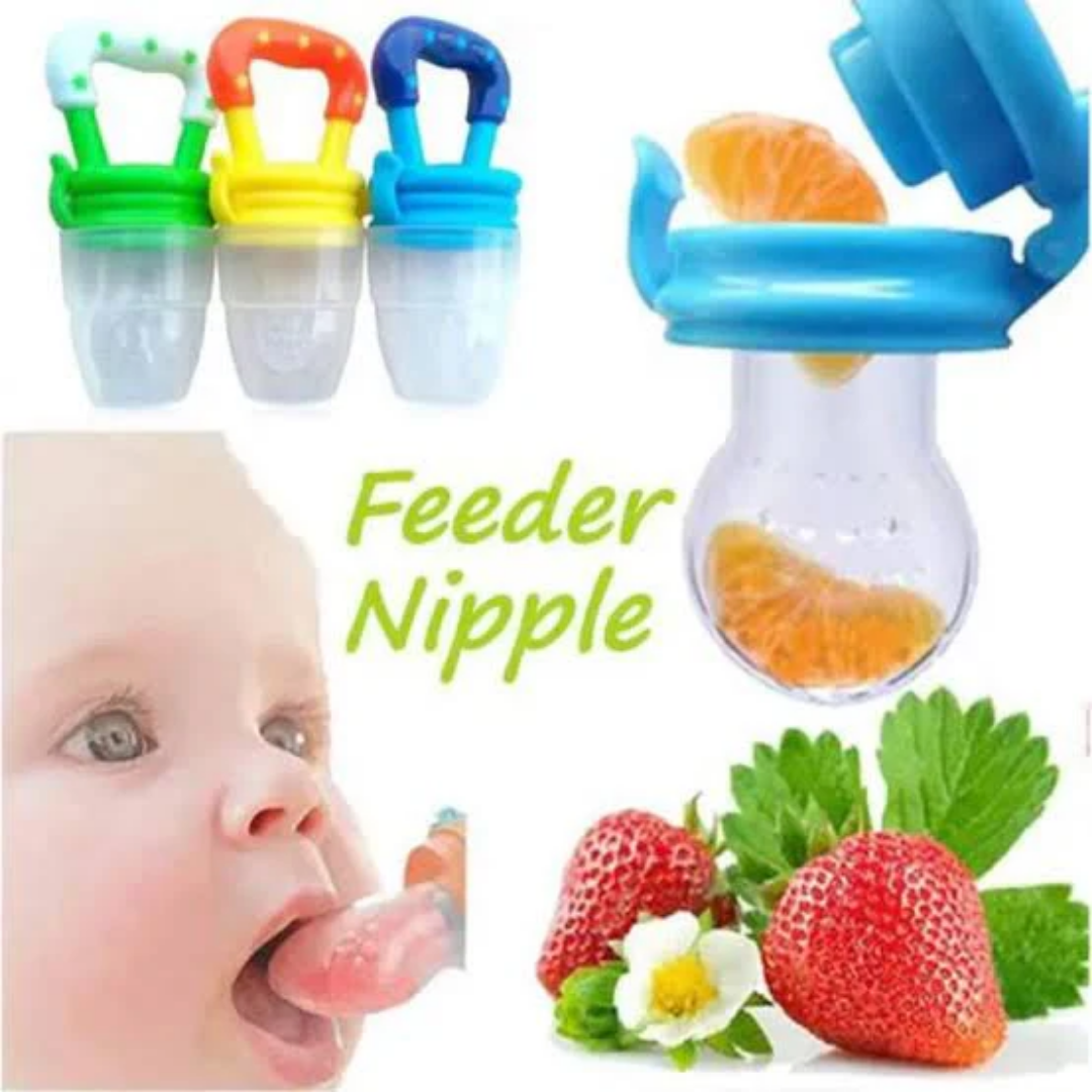 Baby Fruit Pacifier & Infant Food Feeder (Pack of 2)